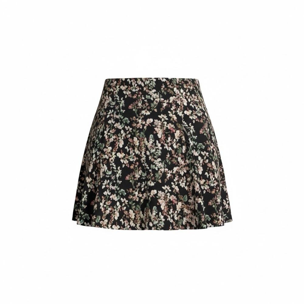 PJK FLORAL Skirt 90s Style